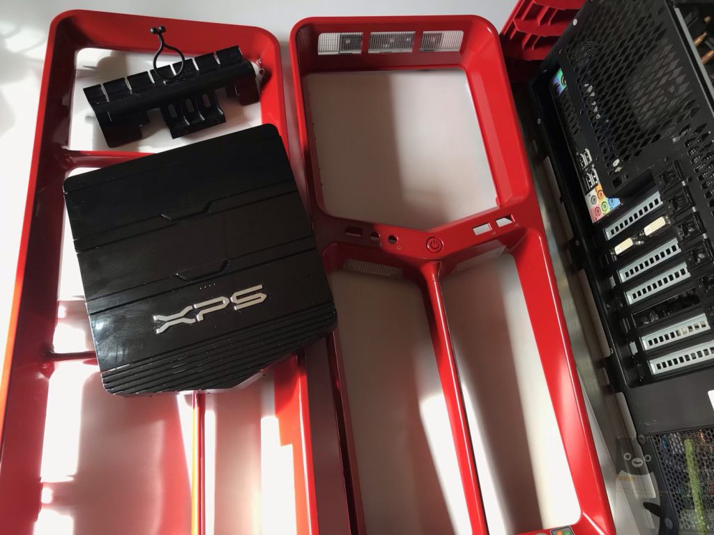 XPS 630i 外装をバラして掃除開始