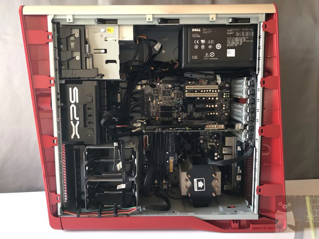 XPS 630i かなりキレイになった内部