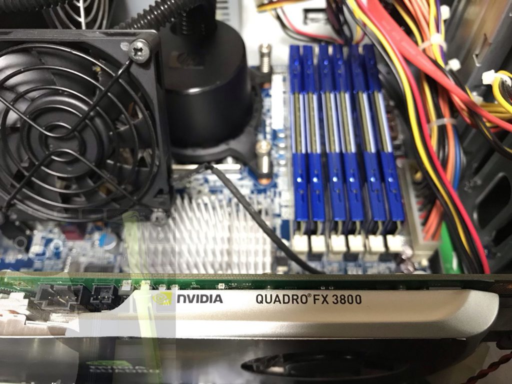 Z400 Workstation(グラボ付き、メモリフル装備)